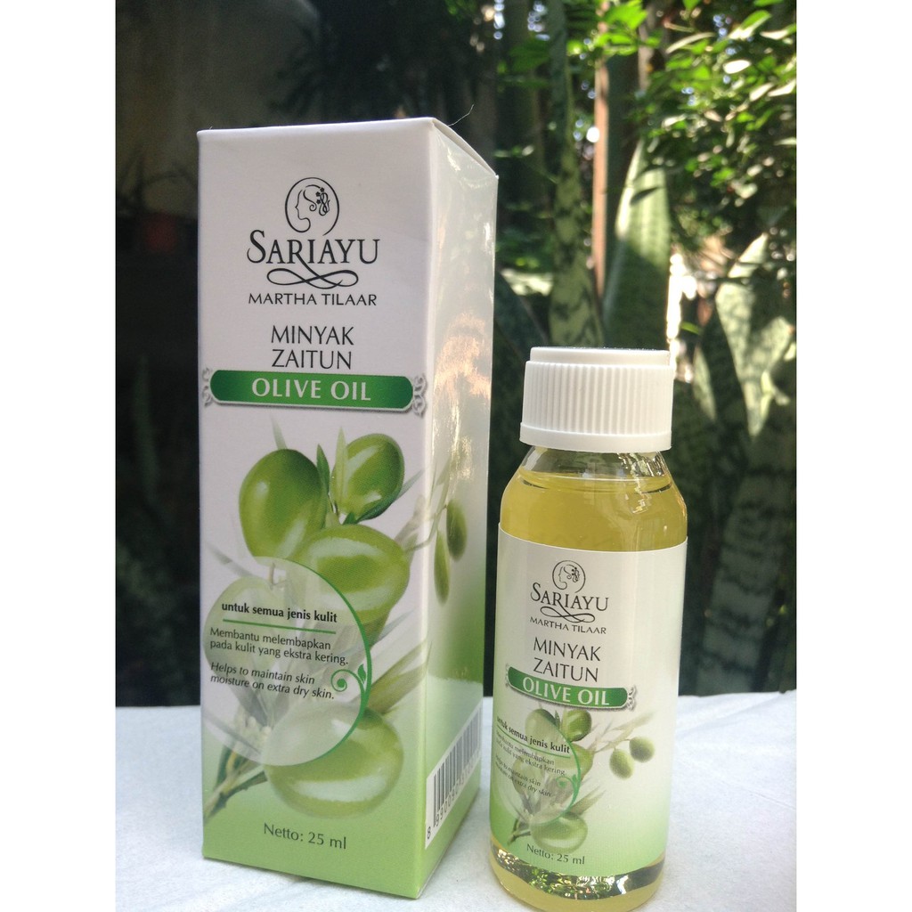 Sariayu Minyak Zaitun Olive Oil 25ml Perawatan Tubuh Olive Oil Shopee Indonesia