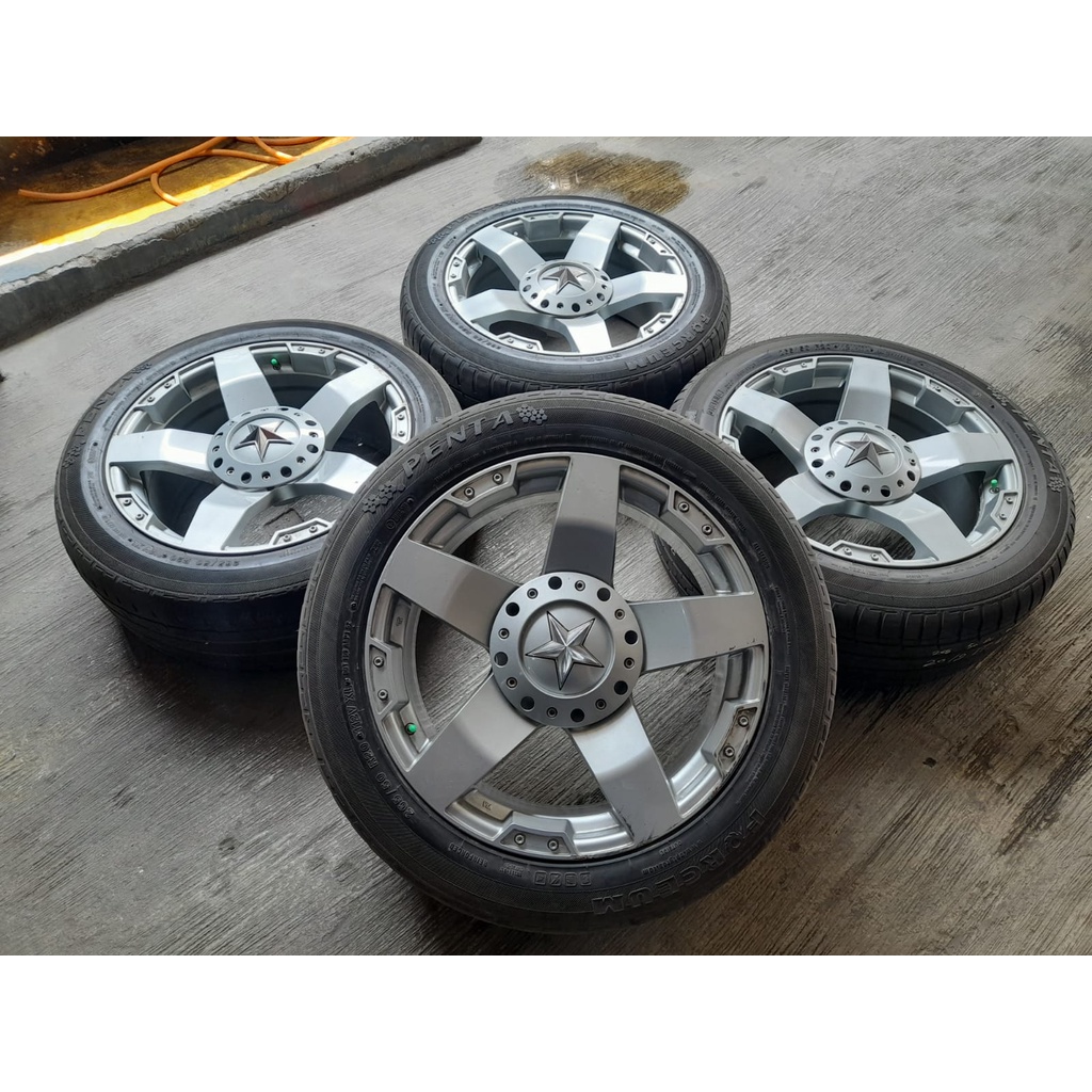 Velg Bekas Ring 20 Pcd 6x139,7 Silver