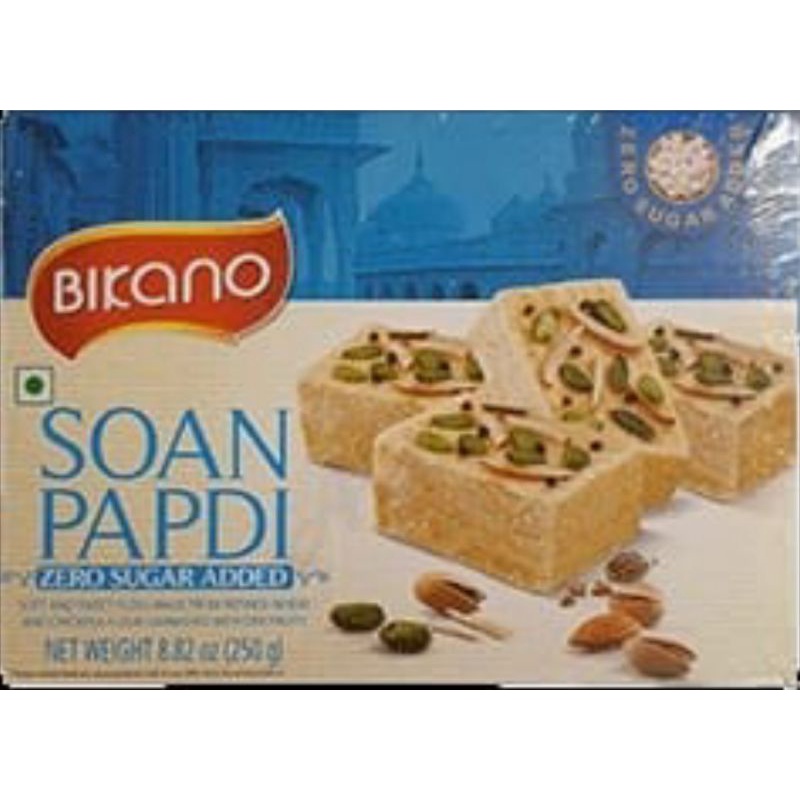

BIKANO SOAN PAPDI ZERO SUGAR ADDED 250 GRAM