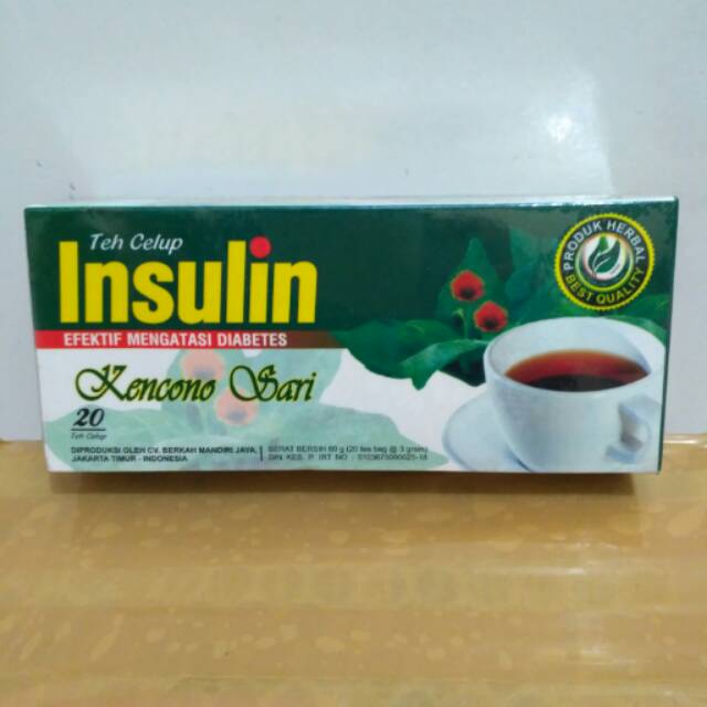 

Teh celup daun INSULIN