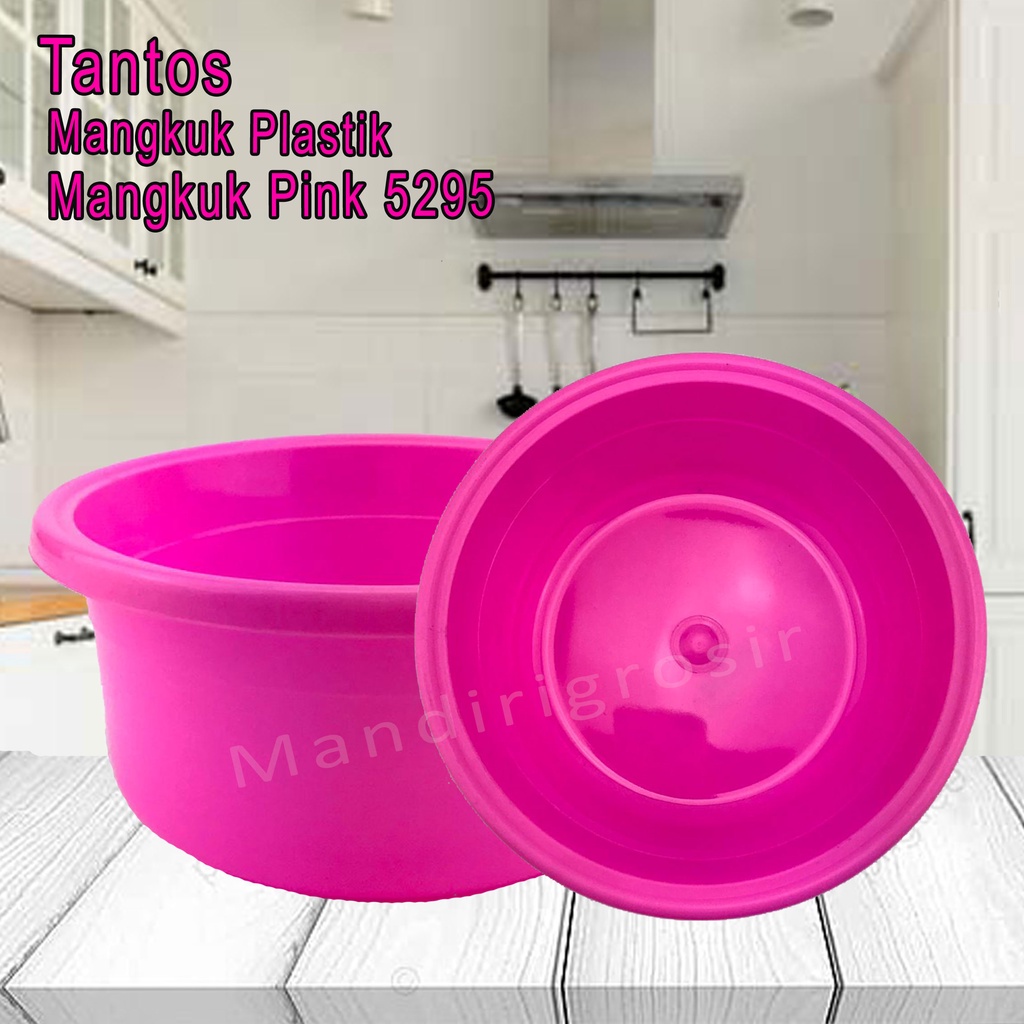 Mangkuk Plastik * Tantos * Mangkuk * 5292 Pink
