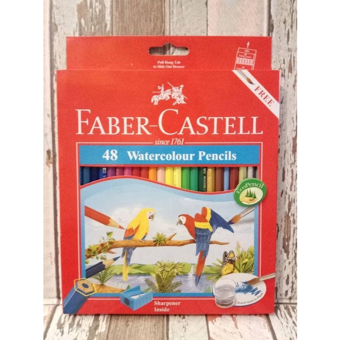

Pensil Warna 48 Watercolour Faber Castell Dijamin Puas