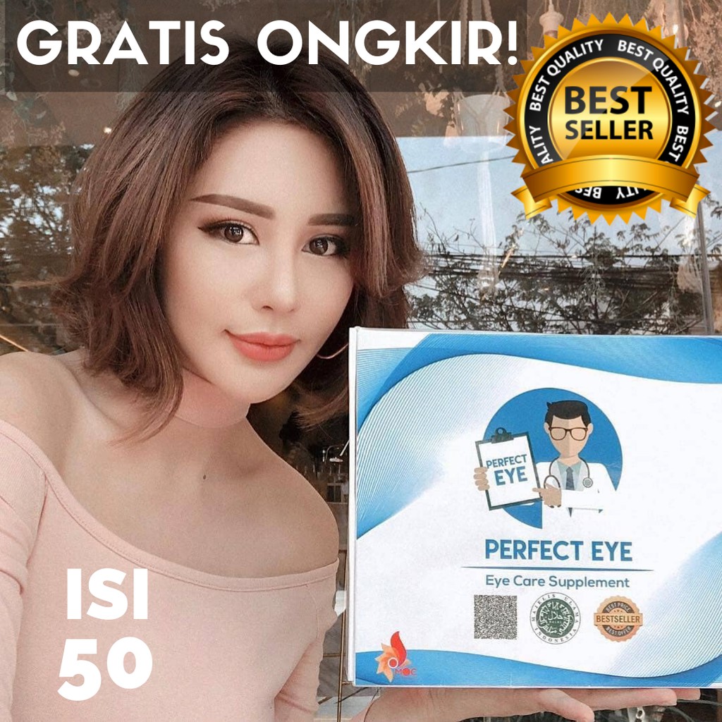 PERFECT EYE Suplemen Mata Minus GARANSI ORIGINAL & HALAL ISI 50