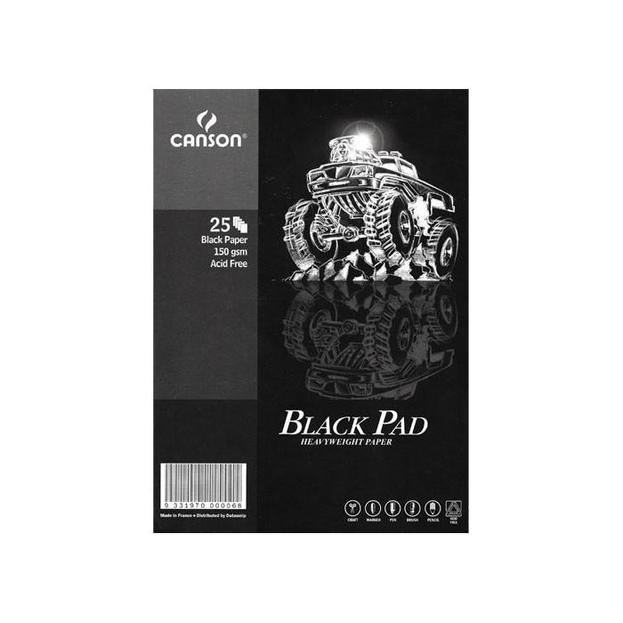 

Livro | Canson Black Pad 150 Gsm, A4 Size, 25 Sheets Kekinian Terlaris