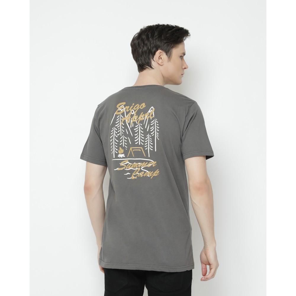 ∏✔☇Erigo T-Shirt Camp Dark Grey