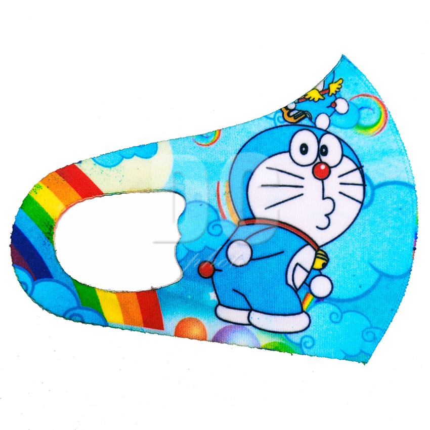 Masker Anak Kecil Scuba Premium Karakter Little Pony Hulk Doraemon (Bisa Pilih Motif)