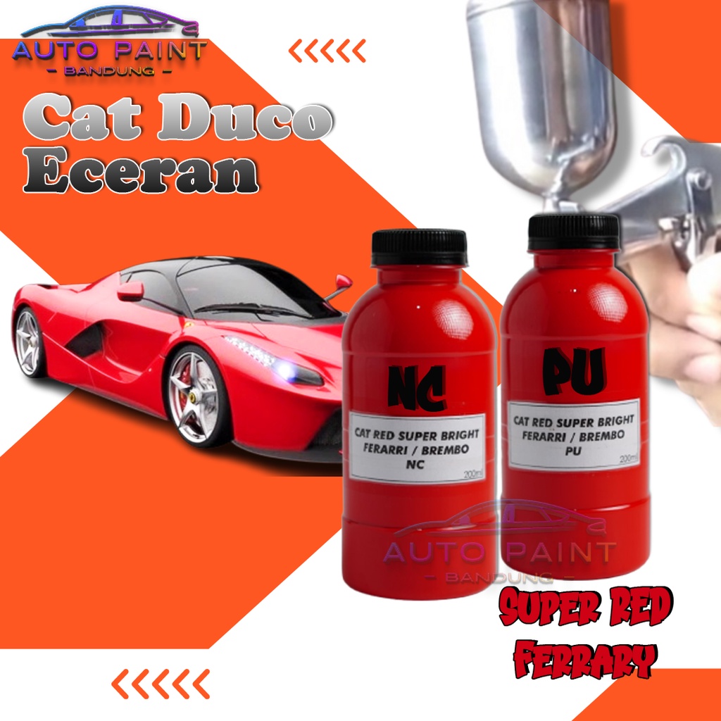 Cat Duco Red Super Bright Ferrari - Ferrery Red Super