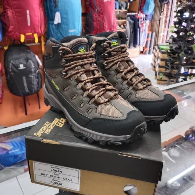 Sepatu Gunung Sepatu Hiking Sepatu Trekking Wigote Logan Original