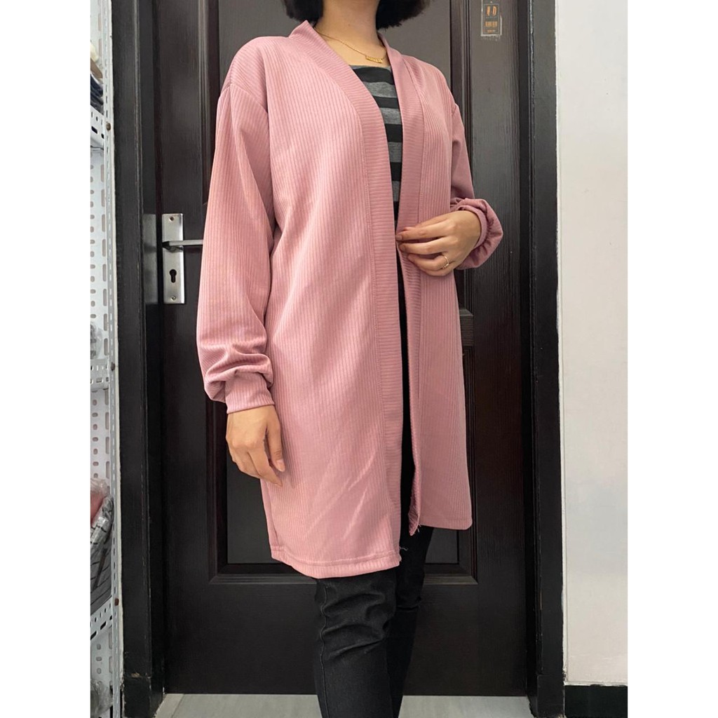 Erry Long Cardigan Knit | Kardigan Knit Premium-1