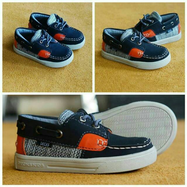 Sepatu Anak Decks Kids Obbey Hitam Ramy Original