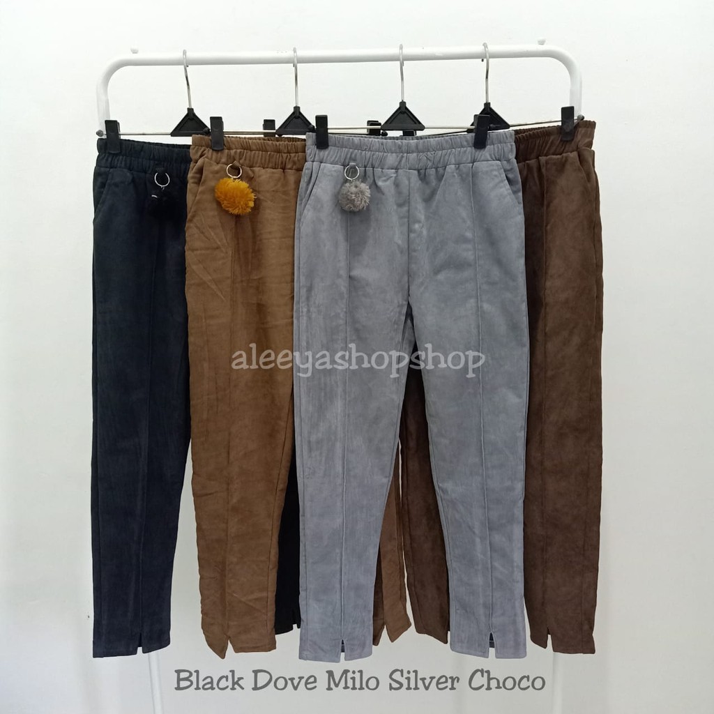 Celana Suede Tali Serut / Carla Pants Suede