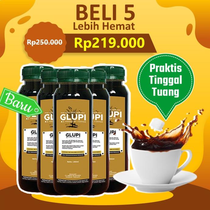 

[PAKET 5 BOTOL GLUPI] GULA AREN LIQUID BROWN SUGAR MURNI UNTUK CAKE CD364512ZX