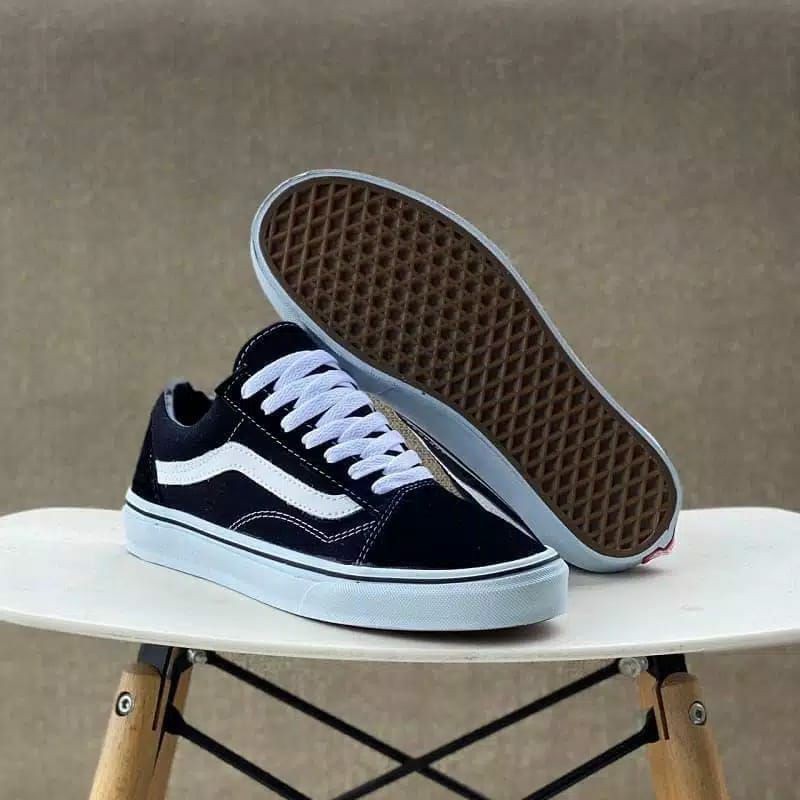 Sepatu Pria OLD SCHOOL OS CACING Murah Sepatu Sneakers Pria Sekolah Kuliah Kerja Santai Termurah