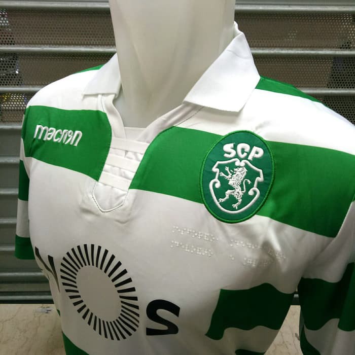JERSEY BOLA SPORTING LISBON HOME 2018/2019 GRADE ORI