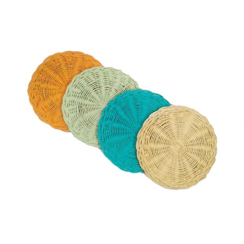 Alas Piring Rotan Mini S