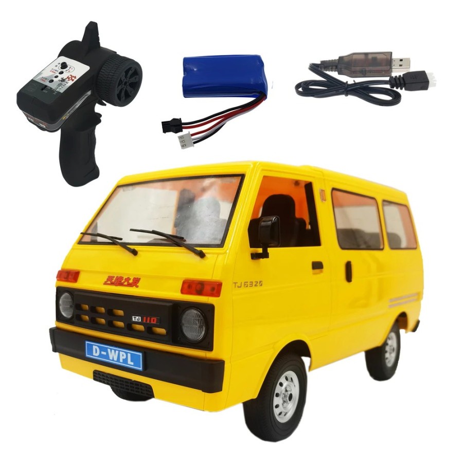 WPL D42 RC Car 1/10 2.4G 2WD HIJET1000 SUZUKI CARRY STAR RTR VS D12