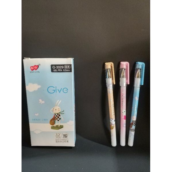 

Pulpen Gel / Gel Pen Lovein Zhi Xin / Gel Pen Lovein ZhiXin