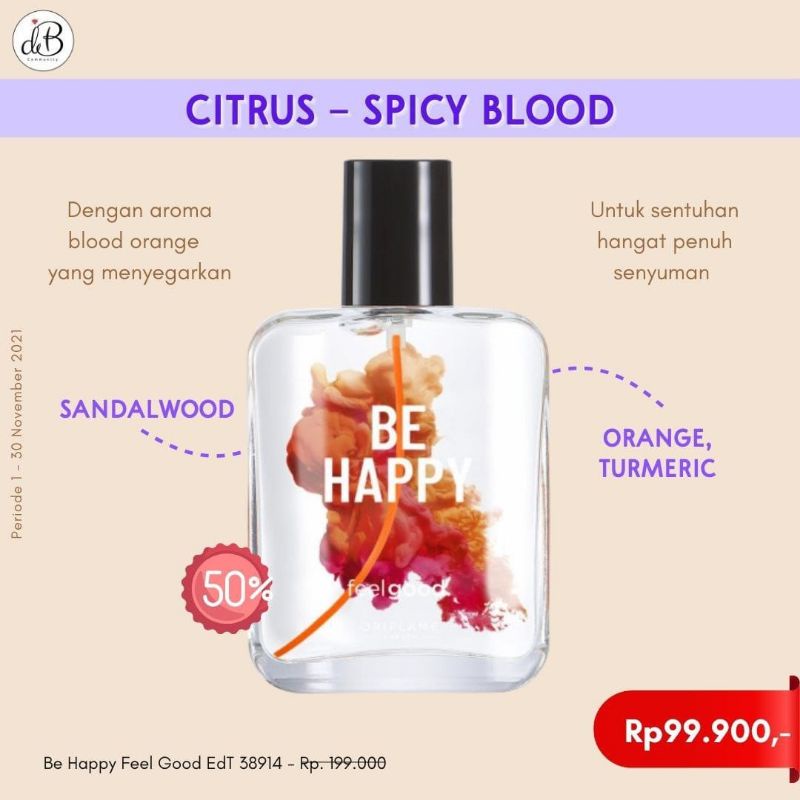 parfum Sultan be happy spicy blood