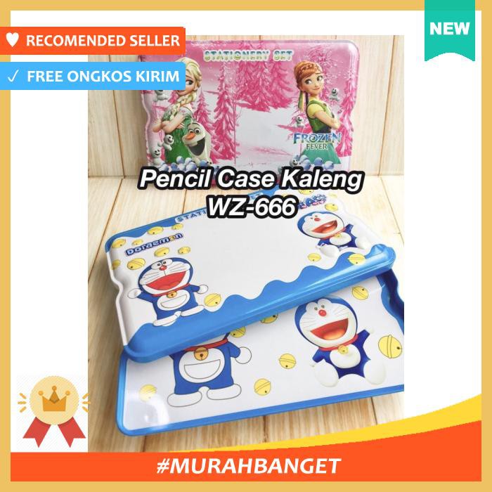 

Pencil Case / Kaleng Wz 666 - Alat Tulis - Tempat Pensil