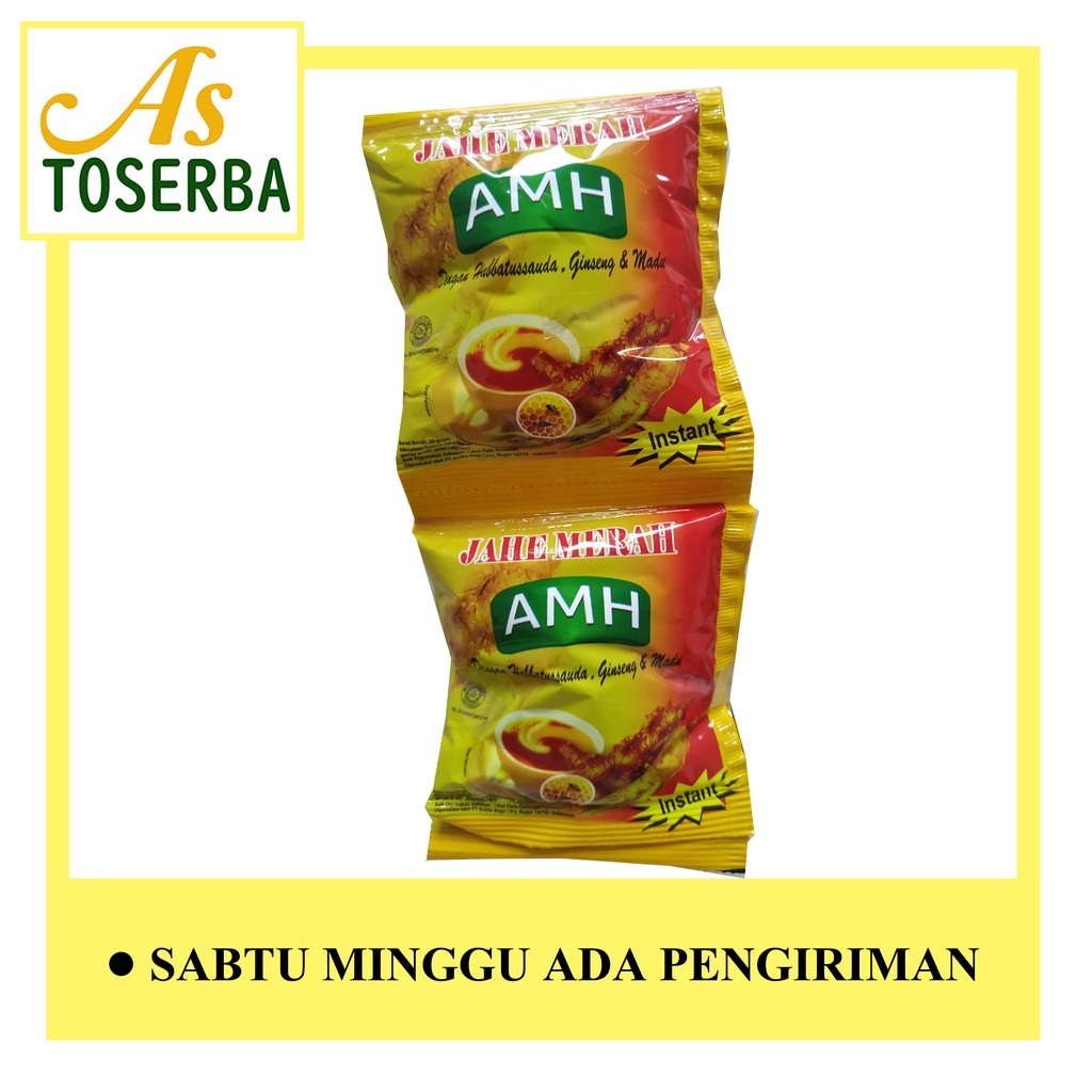 

AMH Amanah Jahe Merah Renceng (10 sachet)