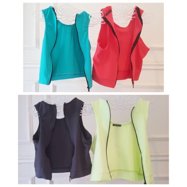 TANKTOP CROP SCUBA / ROMPI VEST . TANKTOP NEON / TANKTOP ABU / TANKTOP TOSKA / TANKTOP PINK FANTA