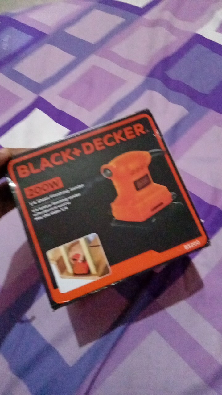 Mesin Amplas / Sander Black & Decker Sander Blackdecker