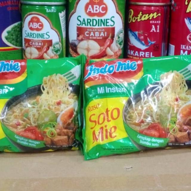 Indomie soto / mie instant rasa soto