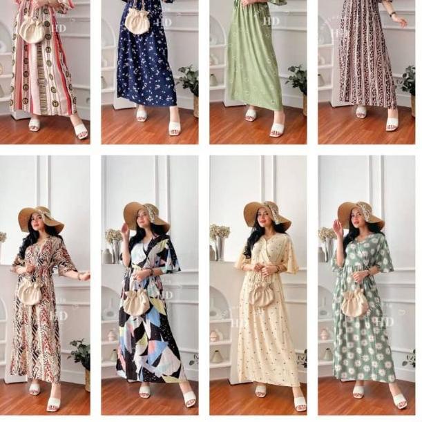 ✹ KIMONO DRESS KAREEN RAYON VISCOSE ORIGINAL ●