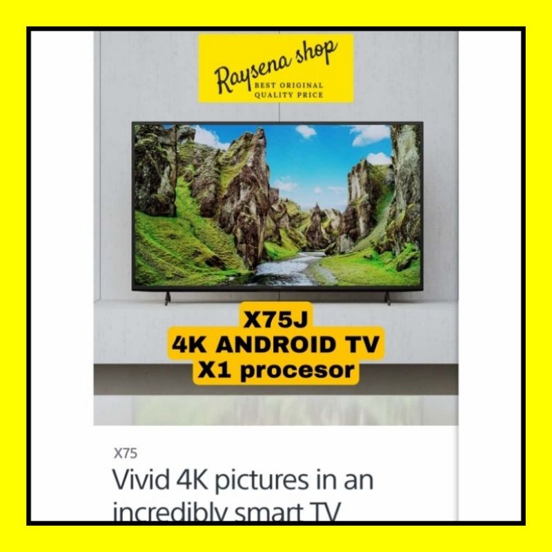 TV SONY 4K ANDROID KD 50X75J / 50X75J / KD-50X75J 50 INCH