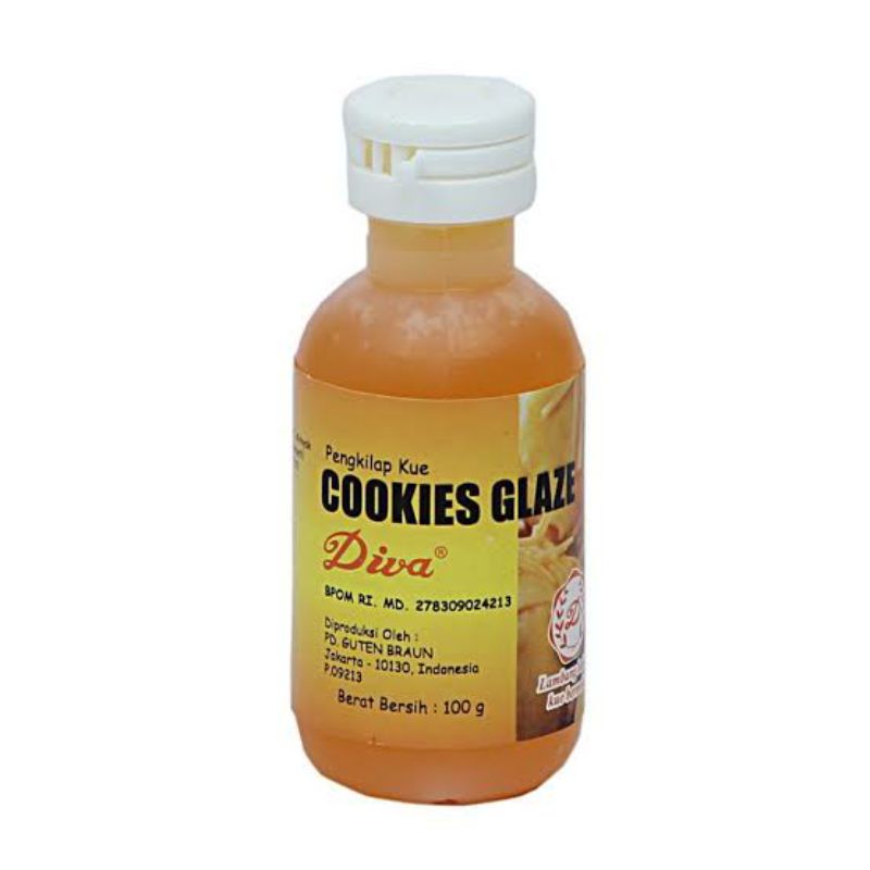 

Cookies Glaze Diva 100gr(Pengkilap kue)