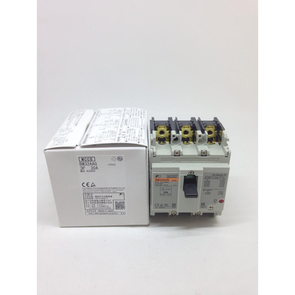 MCCB 3P 30A (BW32AAG) Merk Fuji Electric