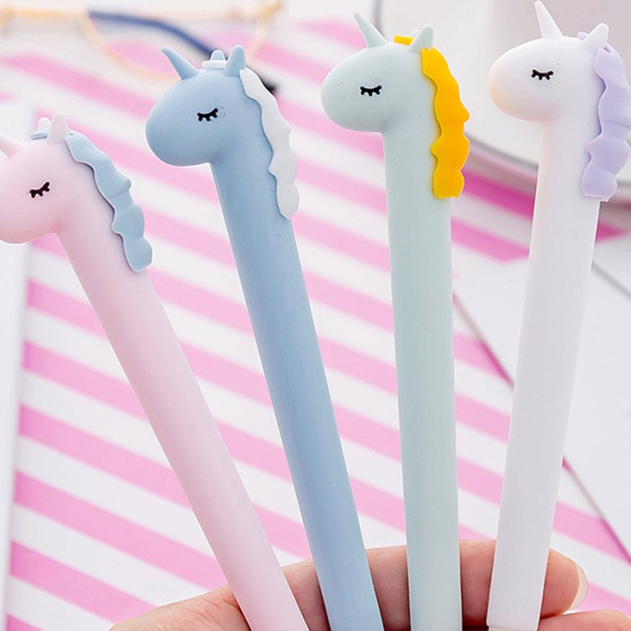 

[LBS] Cute Unicorn Black Ink Pen / Pulpen Unicorn Tinta Hitam