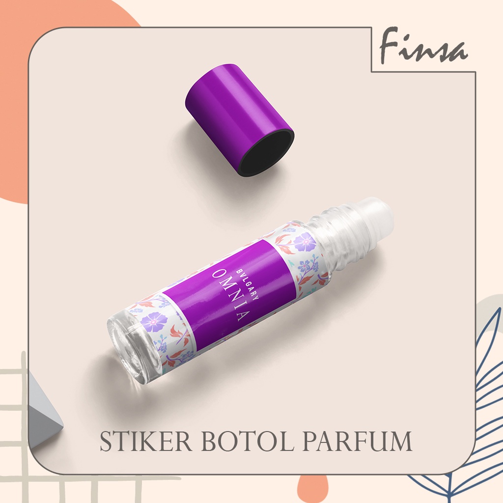 

Cetak Stiker Label Botol Parfum Roll On