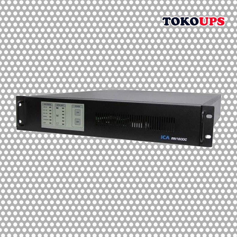 UPS ICA RN 1600C : 1600VA / 800 Watt UPS Online Rackmount