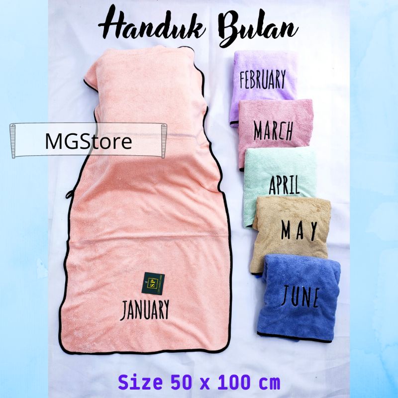 HANDUK BULAN/MONTH