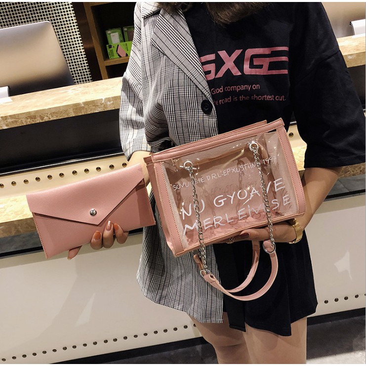 WB 450 Tas Fashion Wanita Import Tas Selempang / Shoulder Bag 2 In 1