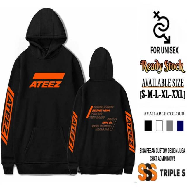 ateez 着用 [MARCATORY] DOUBLE RIB SWEATSHIRT (MARCATORY/スウェット