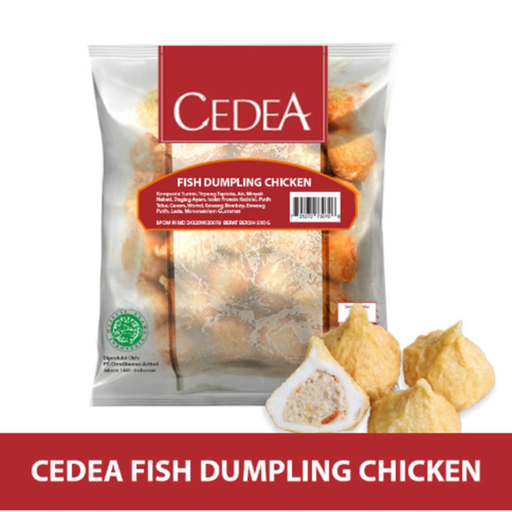 Cedea Fish Dumpling Chicken| Dumpling Ikan Isi Ayam | Shopee Indonesia