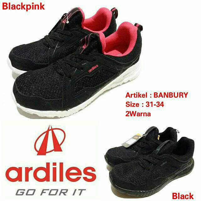 Sepatu Sekolah Junior Cewek Ardiles Banbury Murah Dan Terbaru Size 31-34