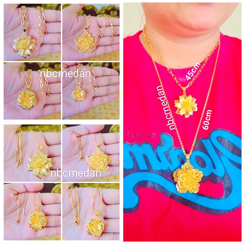 Kalung replika mas 24k