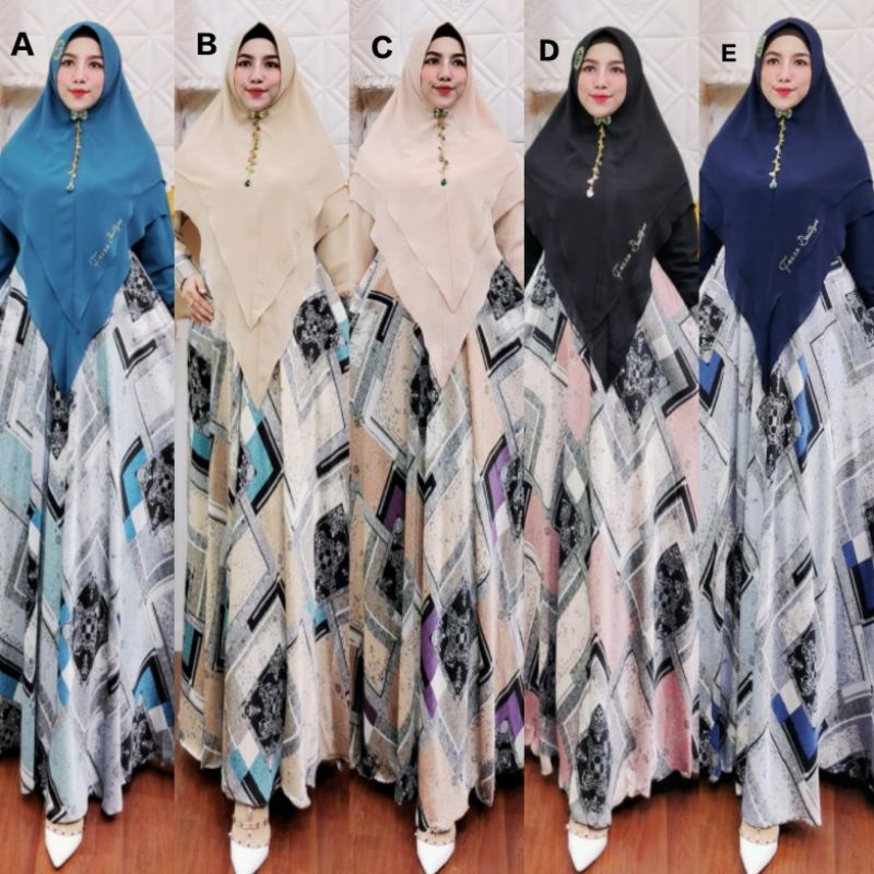 LEORA SYARI BY FAZZA GAMIS SYARI TERBARU BAJU SYARI ORIGINAL SET SYARI BAJU GAMIS GAMIS SYARI PREMIU