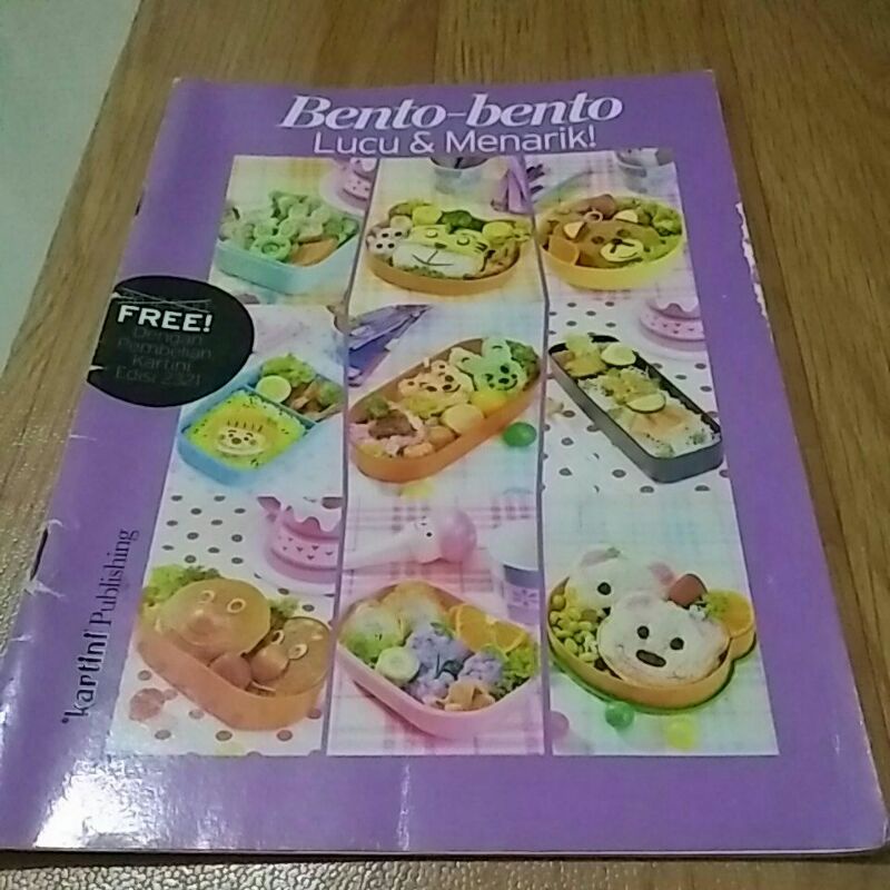 

buku bento bento lucu & menarik