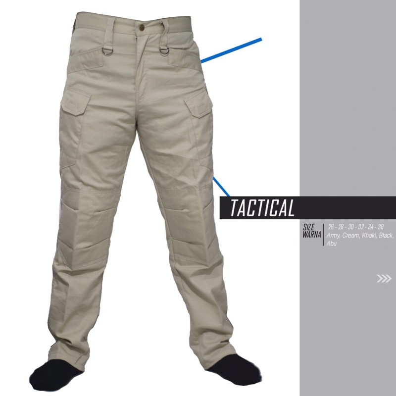 CELANA PDL PANJANG CELANA PRIA CARGO PANTS / CELANA CARGO  COWOK OUTDOOR TAHAN LUNTUR