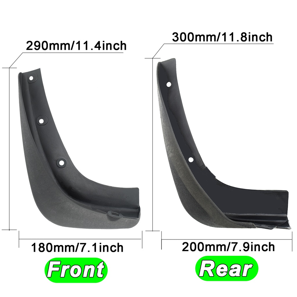 1 Set Mud Flap Pelindung Splash Untuk Nissan Note E11 Gen 1 2004-2007 2008 2009 2010 2011 Fender