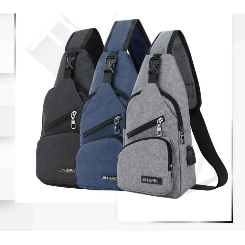 Bundara.id Ta-1109 Tas Import selempang Unisex Tas selempang pria wanita keren