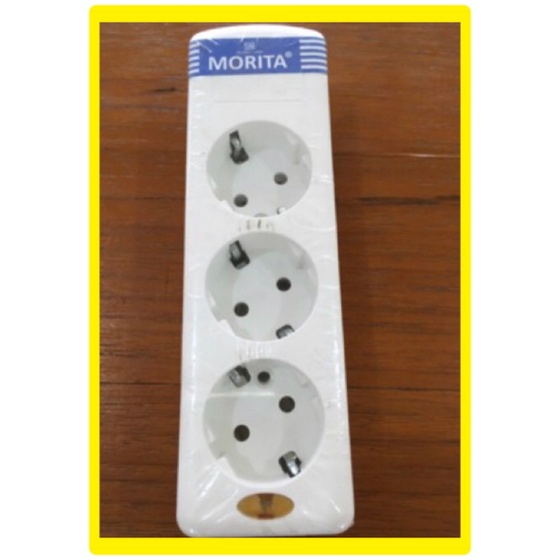 Stop Kontak/Sambungan Colokan 3 Lubang