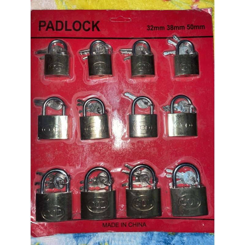 gembok lembaran 32-38-50mm