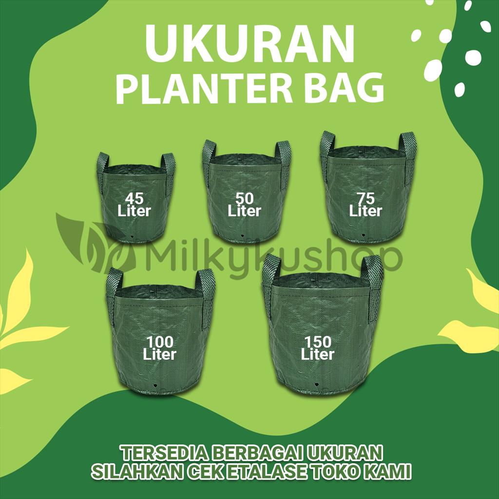 PLANTER BAG EASY GROW STANDAR 50 LITER - HIJAU