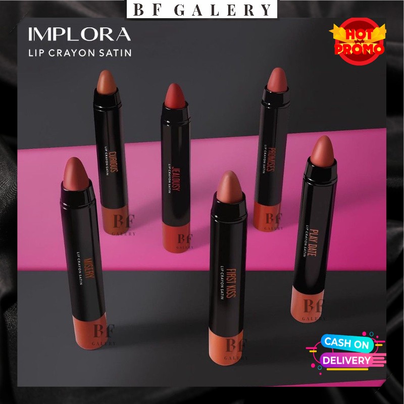 BFM019 Implora Lip Crayon Satin