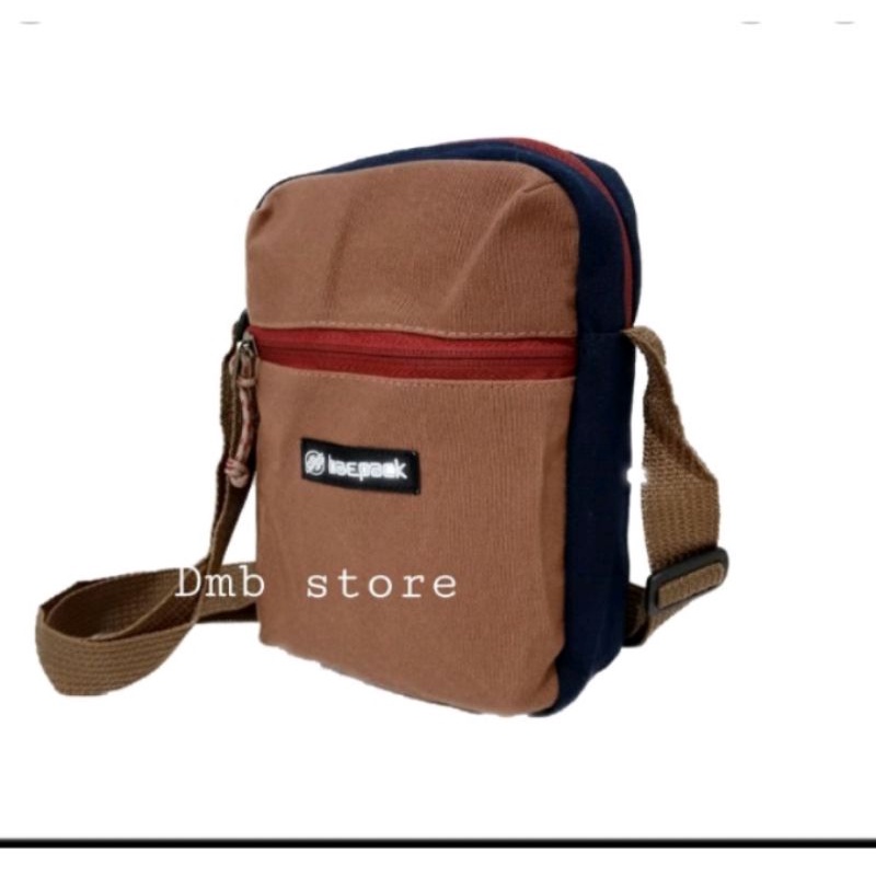 Jual Tas Selempang Pria Kombinasi Sling Pouch Tas Selempang Pria Kanvas